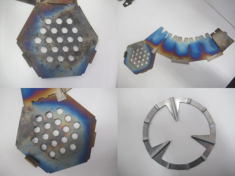 VARGO（バーゴ）  ヘキサゴンウッドストーブ チタン+オプション