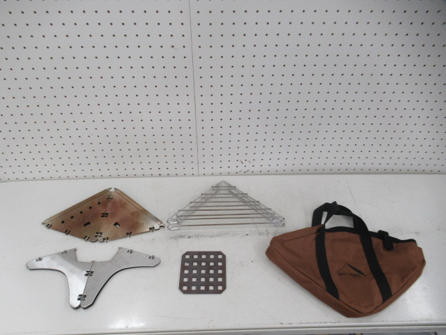 tent-Mark DESIGNS（テンマクデザイン）  フラット焚火台 S オプションセット
