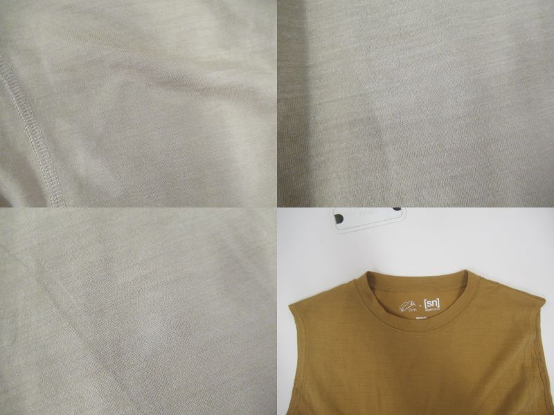 その他ブランド Merino Poly 50/50sleeveless