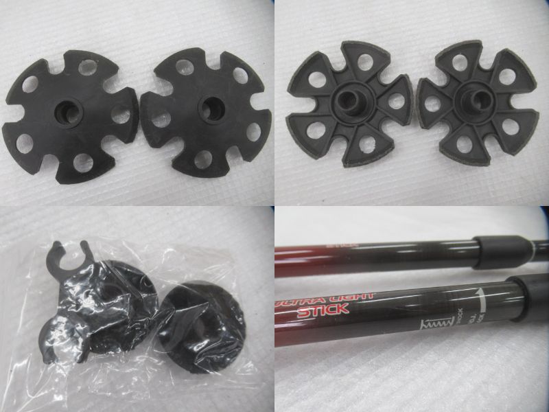 oxtos(オクトス) カーボンポール アンチショック 2本セット