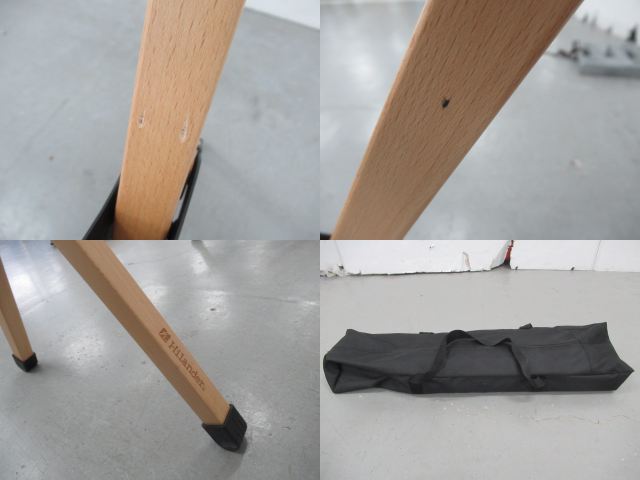 Hilander（ハイランダー）  ウッドロールトップテーブルH70