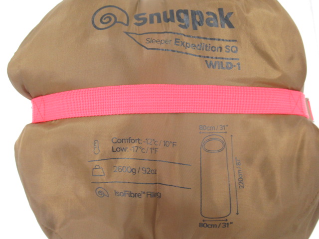 Snugpak（スナグパック）  スリーパーエクスペディション スクエア ライトジップ