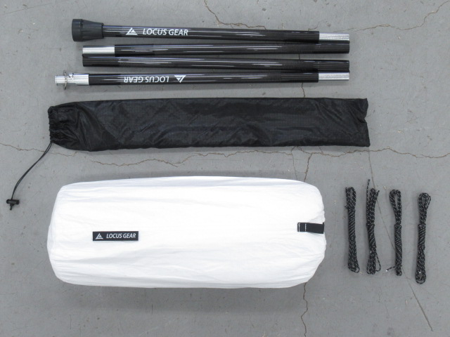 LOCUS GEAR(ローカスギア) Apollo Tyvek Grande カーボンポールセット