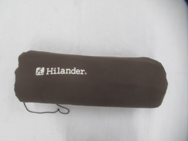 Hilander(ハイランダー) スエードインフレーターマット ダブル 枕付きタイプ 5cm