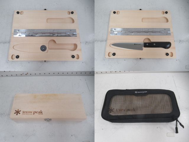 Snow Peak(スノーピーク) マナイタセット M キッチンメッシュケースセット