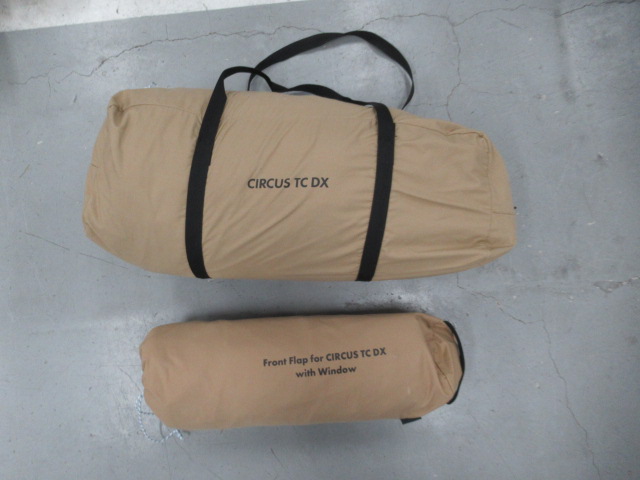 tent-Mark DESIGNS(テンマクデザイン) サーカスTC DX 窓付きフロントフラップ セット