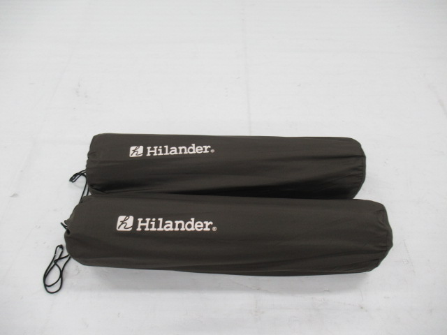 Hilander(ハイランダー) インフレーターマット 4cm 枕付きタイプ 2点セット