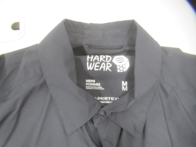 MOUNTAIN HARDWEAR（マウンテンハードウェア）  コア エアシェル シャツ ブラック