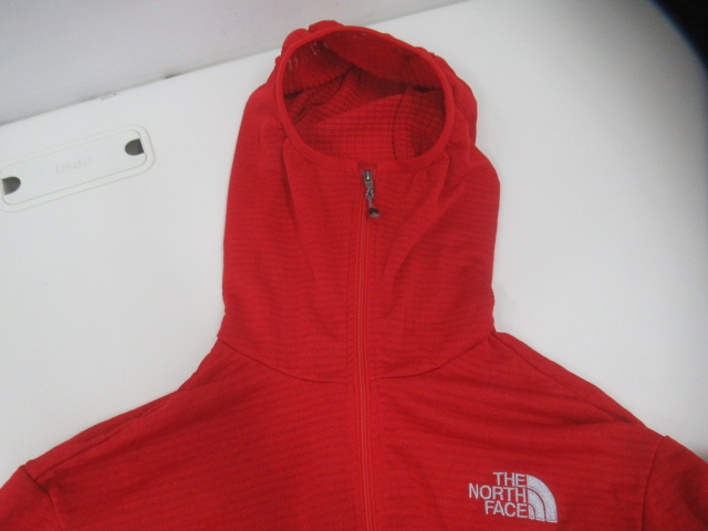 THE NORTH FACE(ノースフェイス) パワードライグリッドフーディ レッド