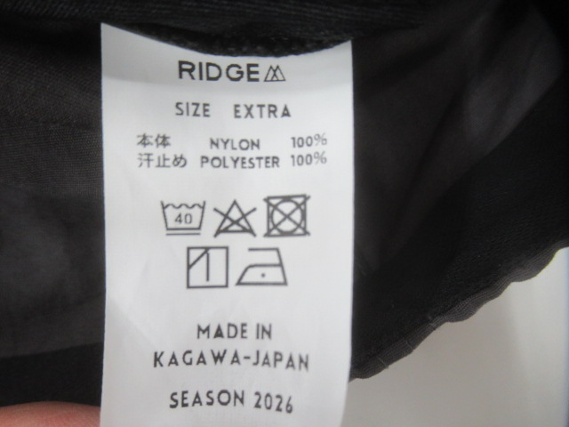 RIDGE MOUNTAIN GEAR(リッジマウンテンギア) Basic Cap Extra