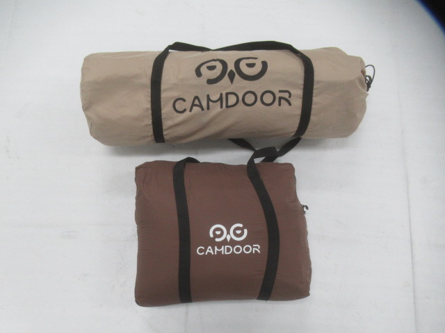 その他ブランド  CAMDOOR 厚手エアーマット・シュラフセット