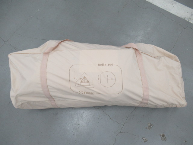 S'more(スモア) Bello 400 ベロ400 TC グランドシートセット