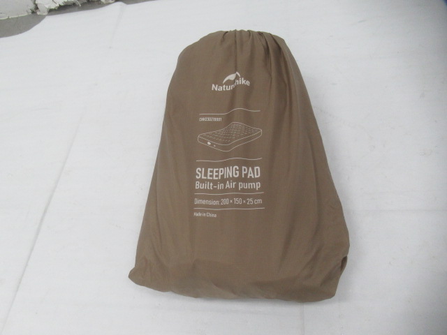 NatureHike（ネイチャーハイク）  エアーベッド 2~3人用 電動ポンプ内蔵 厚さ25cm