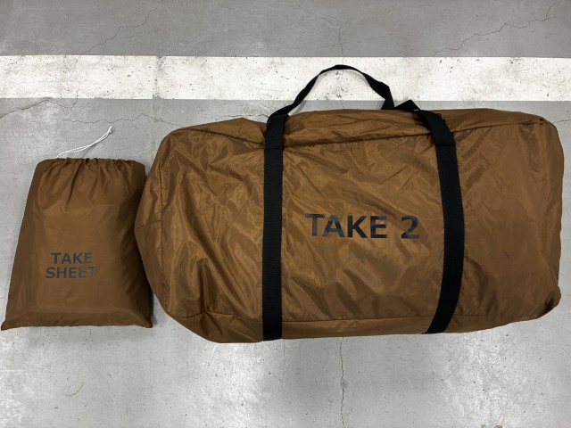 DOD（ディーオーディー）  タケノコテント2 タン グランドシートセット